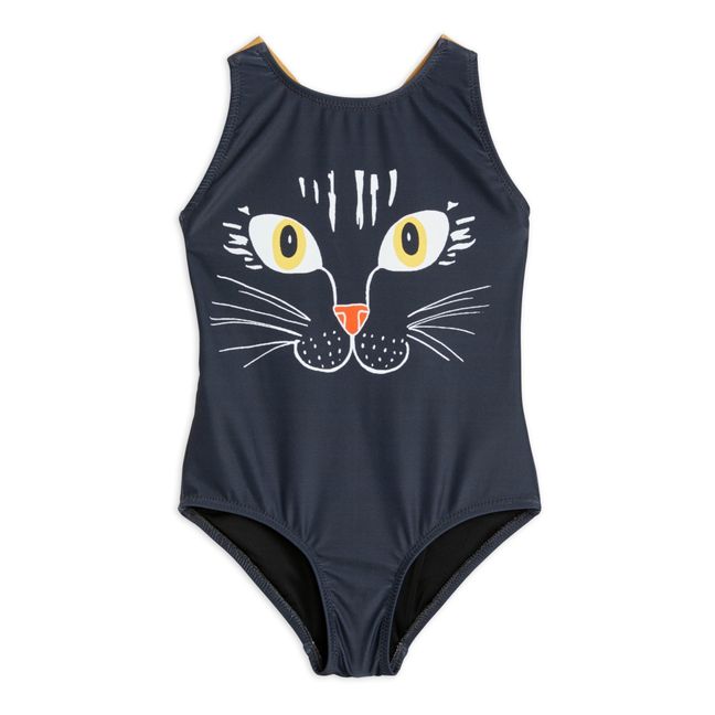 Cat Recycled Polyamide Swimsuit | Black