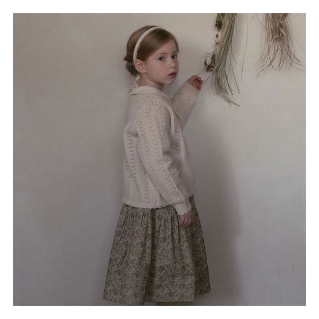 Jupe Velours Milleraies Odelia | Beige