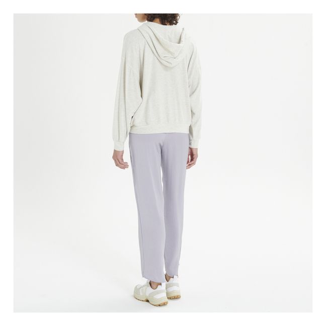 Ypawood Zip-up Sweatshirt | Grigio chiné