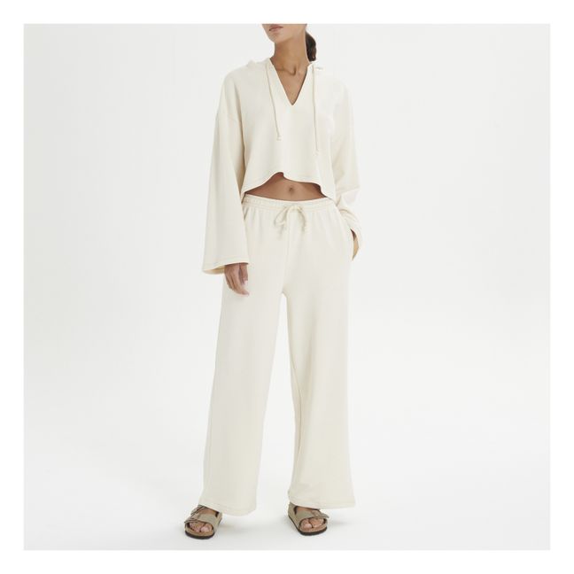 Jogger Ordu Coton Bio | Ecru