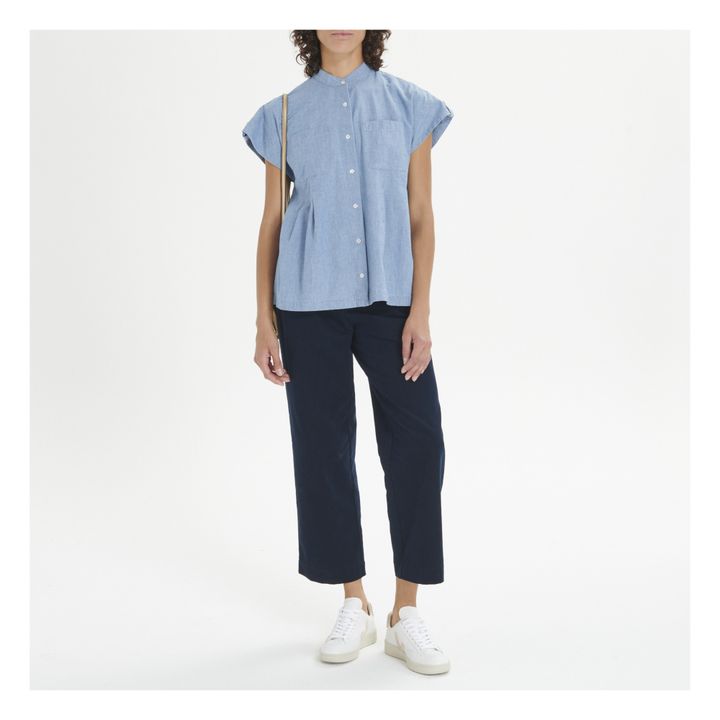 A.P.C. Blue Antoinette Shirt A.P.C.