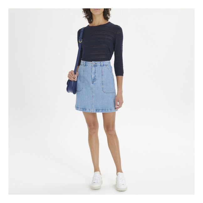 Lea skirt | Azzurro