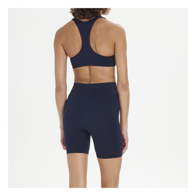 Ciclista Multifunzionale Ribbed | Blu marino