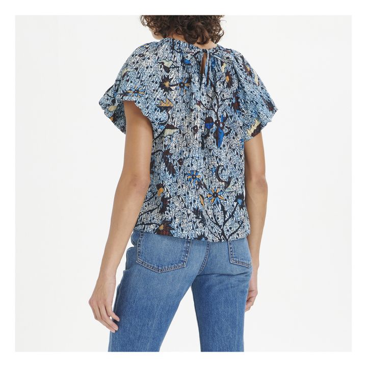 Bluse Flo | Blau- Produktbild Nr. 2