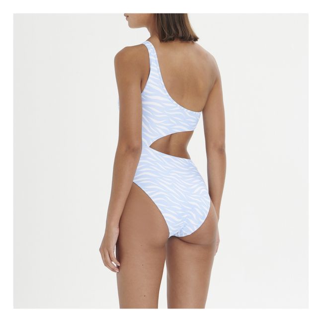 Maillot 1 Pièce Demi | Bleu ciel