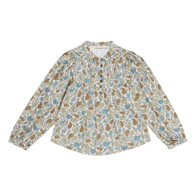 Lola organic cotton blouse | Ecru