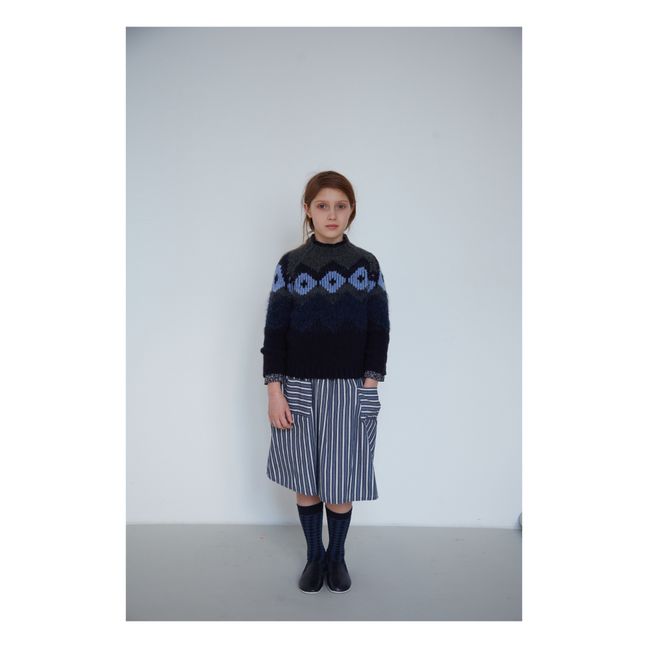 Pull Mérinos Luna | Bleu marine