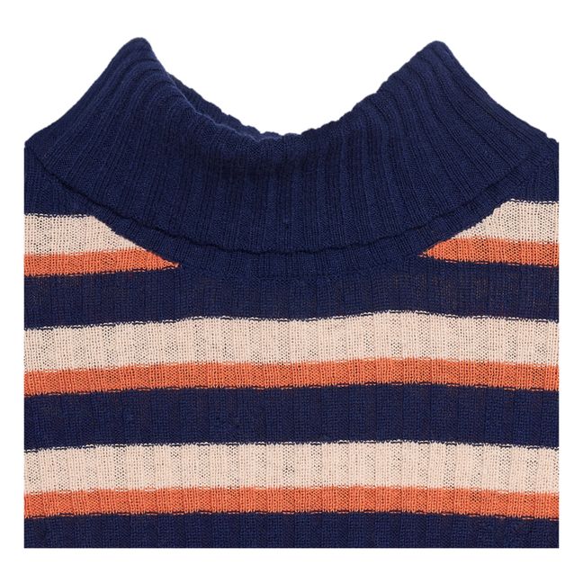 Pull Col roulé Gouly | Bleu indigo