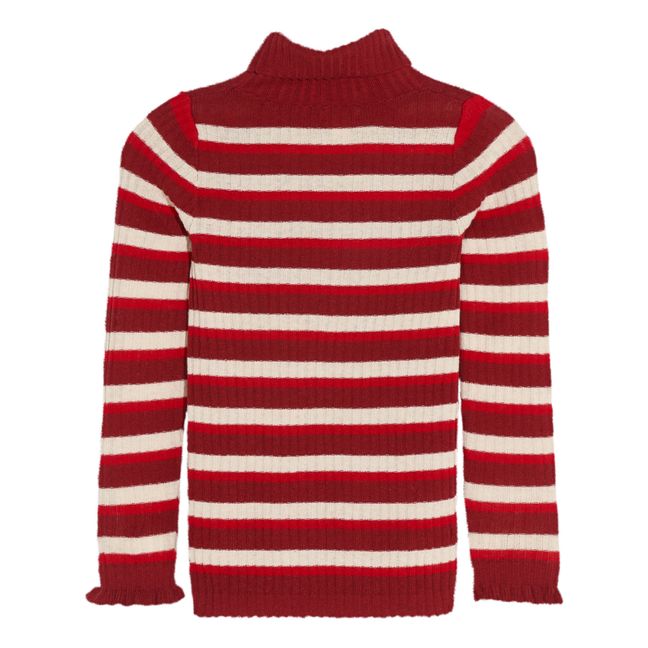 Pull Col roulé Gouly | Rouge cerise