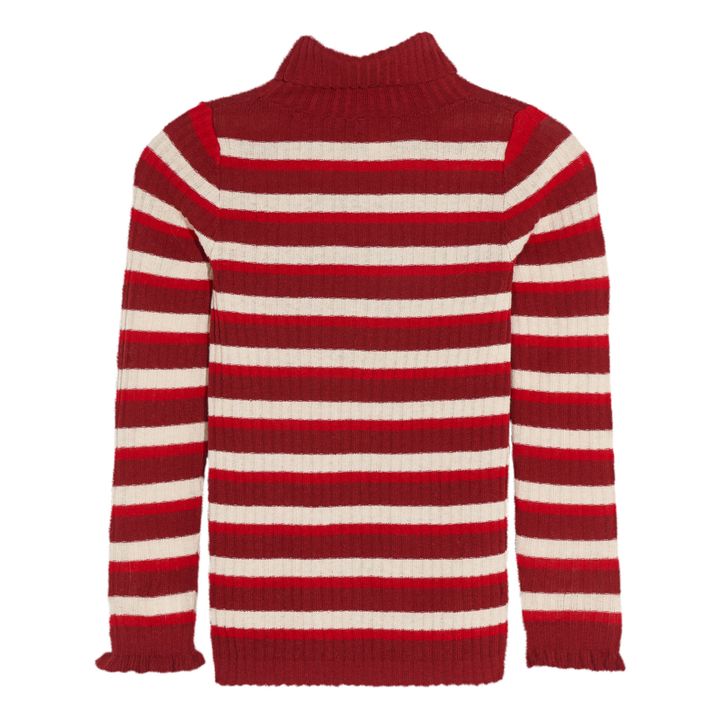 Gouly turtleneck jumper | Cherry red- Product image n°3