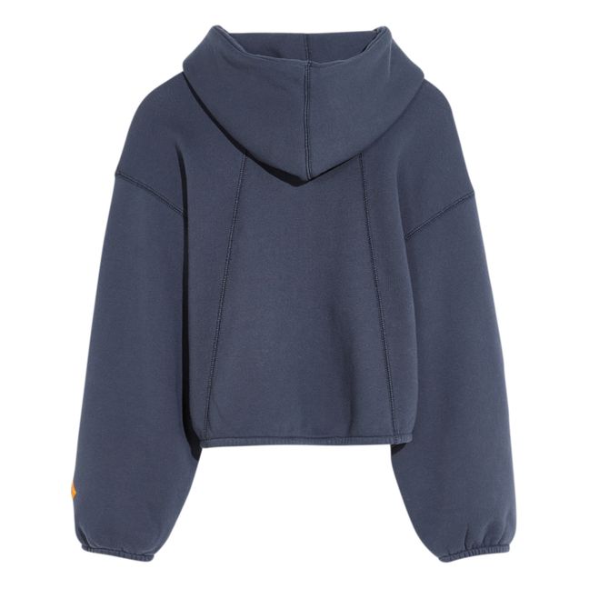 Hoodie Farrod Uni | Kohlegrau