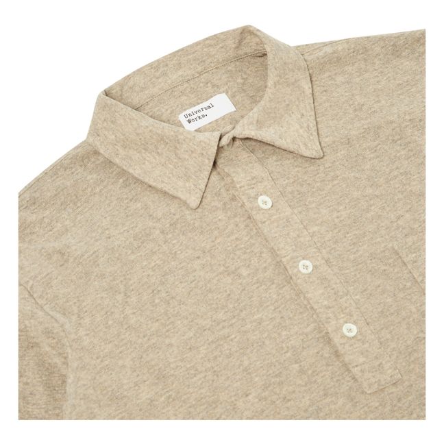 Polo Laine Recyclée | Sand
