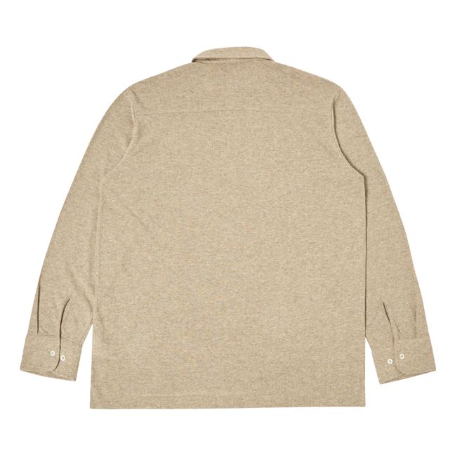 Polo Laine Recyclée | Sand