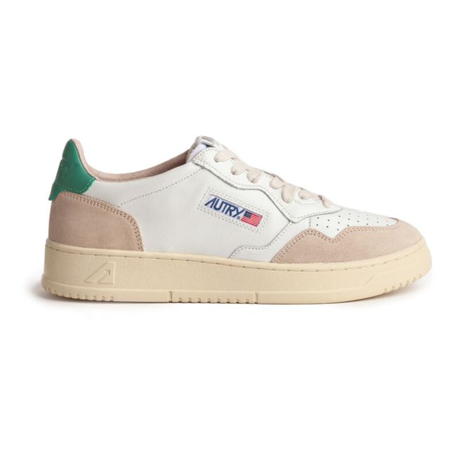 Medalist Low Leather/Suede Sneakers | Green