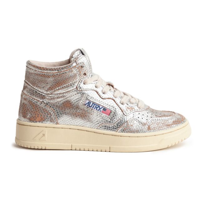 Scarpe da ginnastica Medalist Mid Snake Metal | Argento