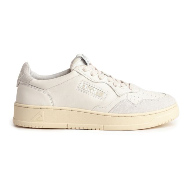 Scarpe da ginnastica Open Low in pelle/scamosciate | Bianco