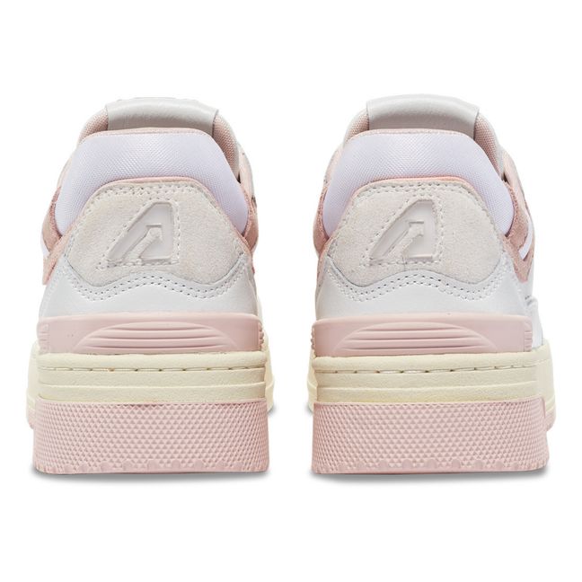 CLC Sneakers basse in pelle bicolore | Rosa chiaro