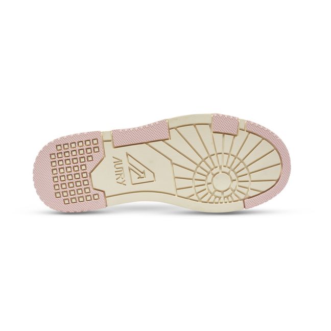Baskets CLC Low Cuir Bicolore | Rose pâle