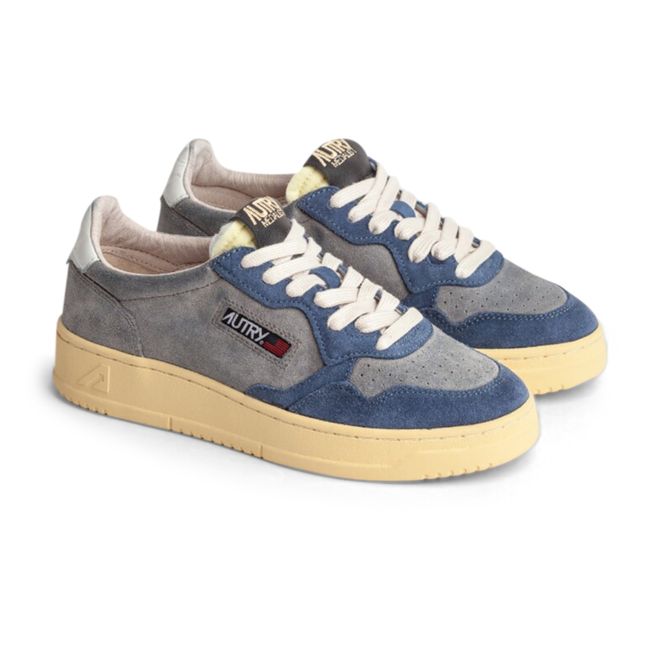 Medalist Low Suede Sneakers | Grey