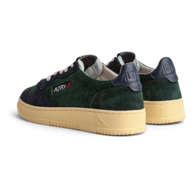 Medalist Low Suede Sneakers | Dark green