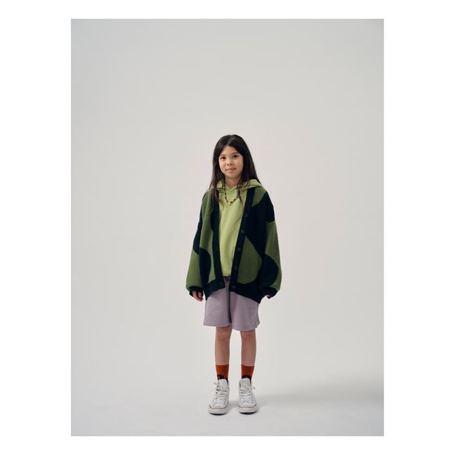 Cardigan Jacquard | Vert