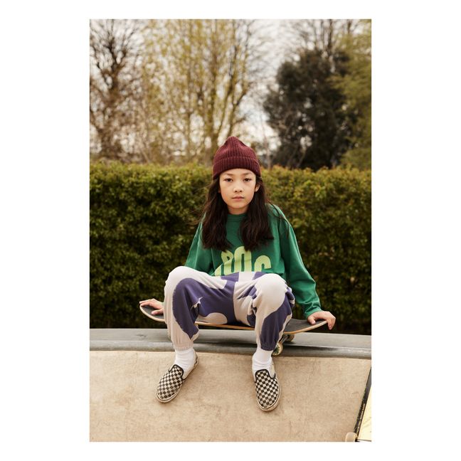 Pantalón jogger Algodón orgánico | Violeta