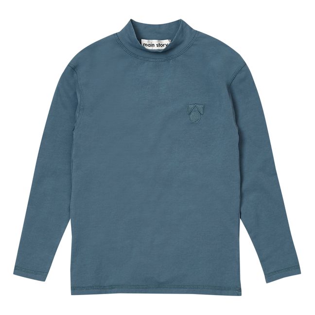 Turtle T-shirt Organic cotton | Blue