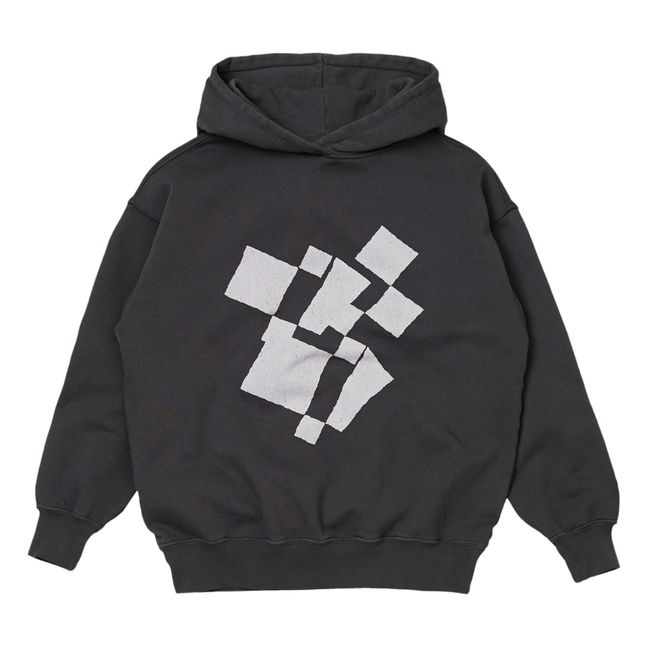 Hoodie Phantom Coton Bio | Noir