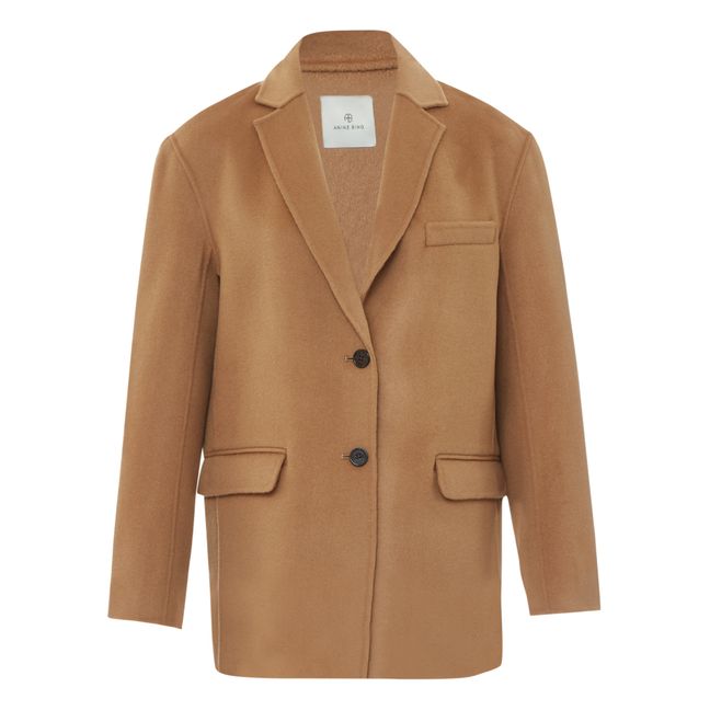 Quinn Wool and Cashmere Jacket | Camel