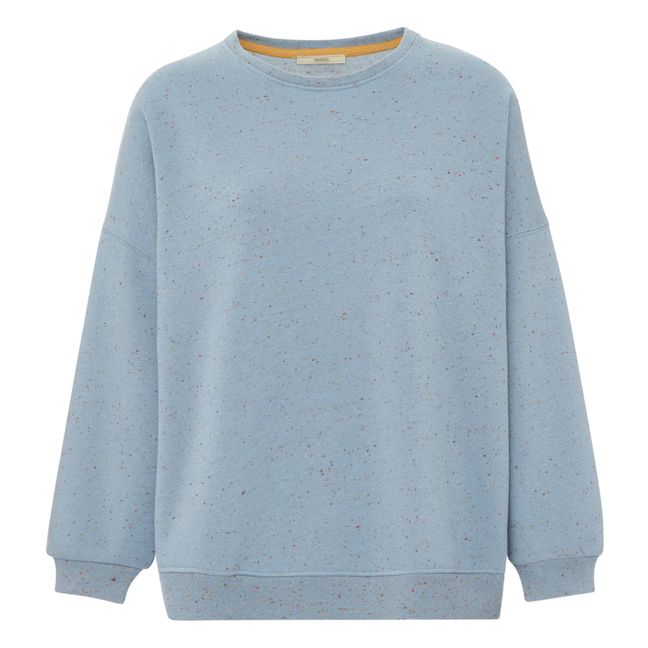 Sudadera Oversize Chebbi | Azul Gris