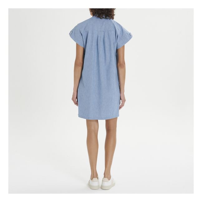 Aurelia Dress  | Light blue