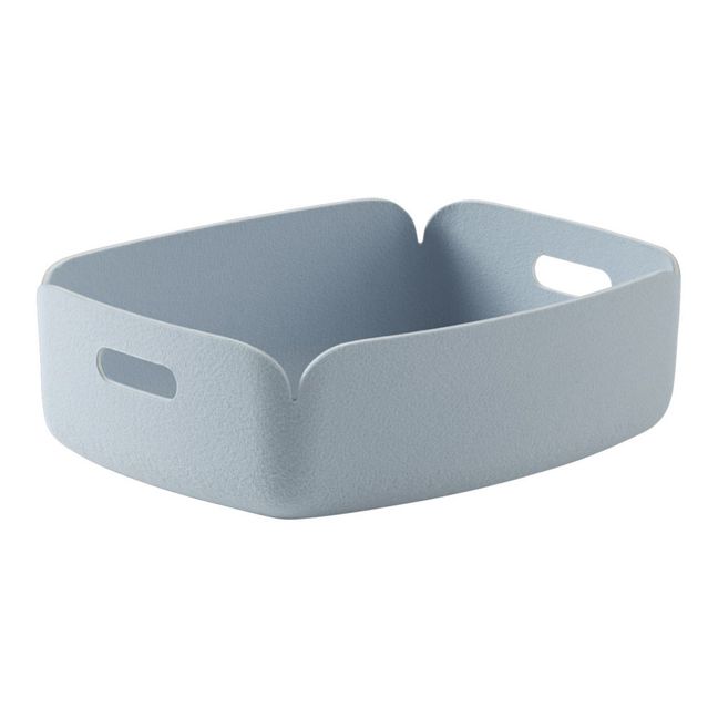Cesto Portaoggetti Tray Restore | Azzurro