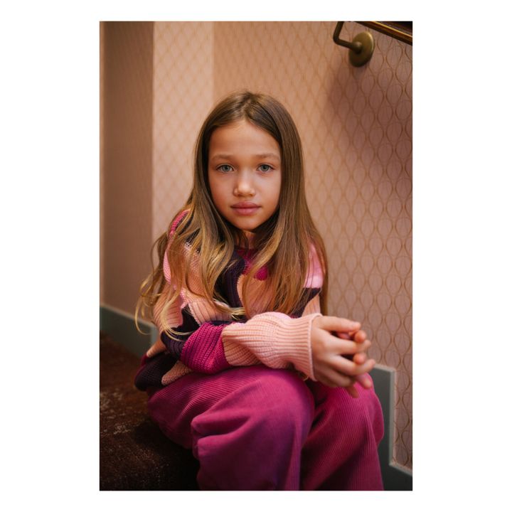 Patchy Pullover | Rosa- Produktbild Nr. 2