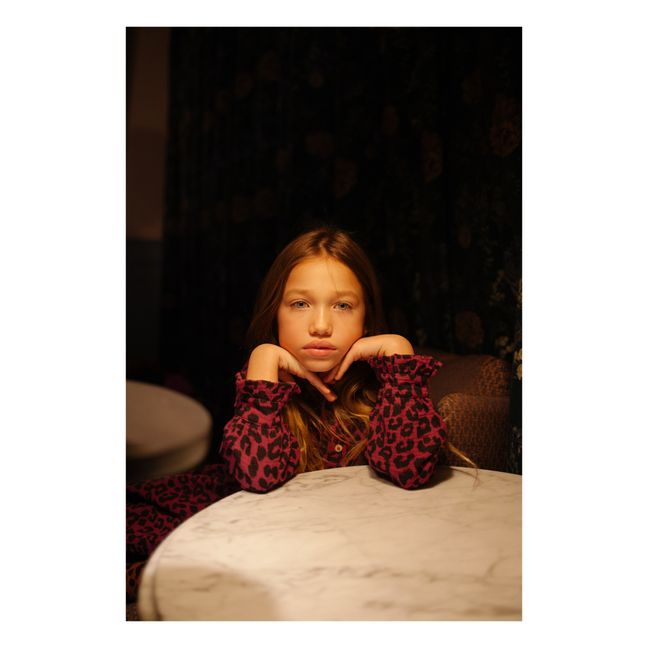 Robe Lucky Léopard | Malva