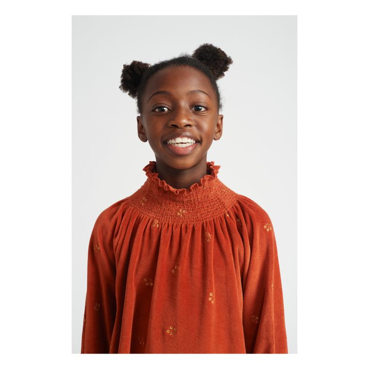 Kleid aus Bio-Baumwolle Dora | Rot- Produktbild Nr. 7