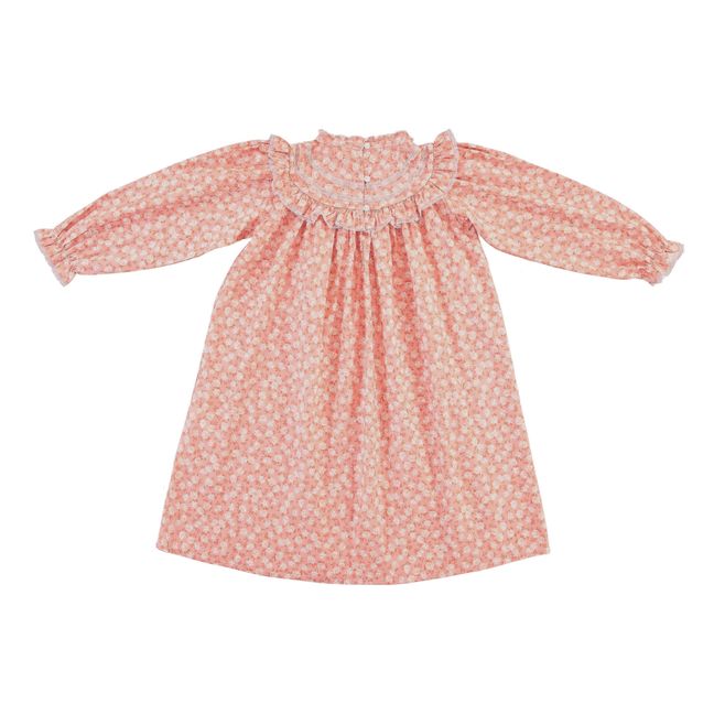 Abito floreale Millie | Rosa incarnato