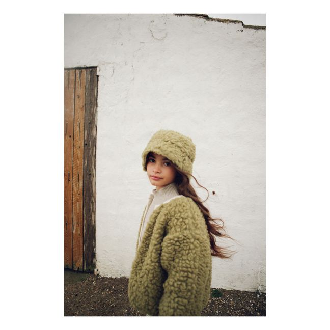 Chaqueta de lana Lane | Verde