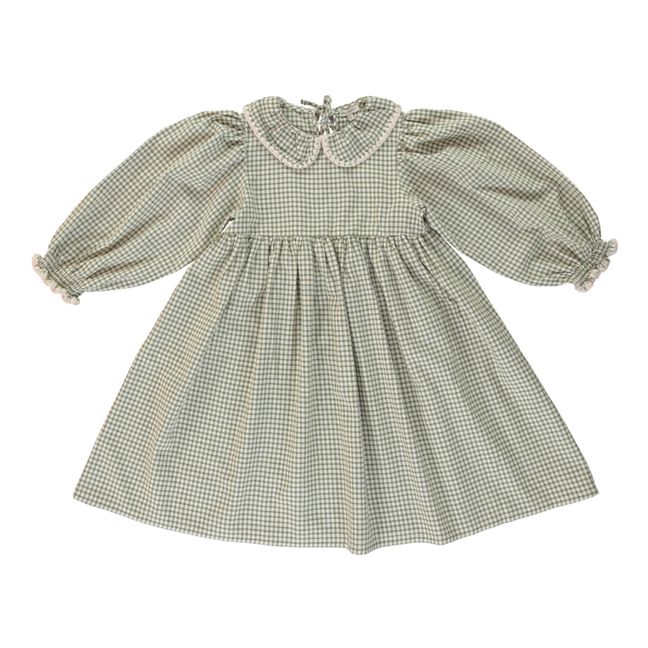 Vestido Carreaux Elsa | Verde