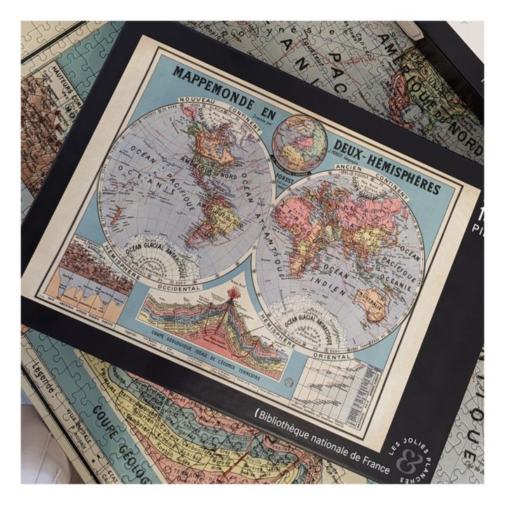 Puzzle Weltkarte- Produktbild Nr. 1