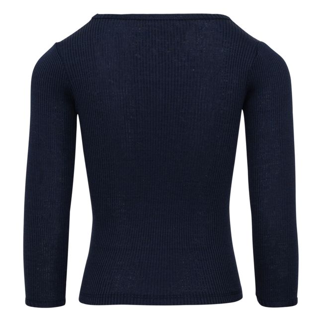 T-Shirt Seta Bergen | Blu marino
