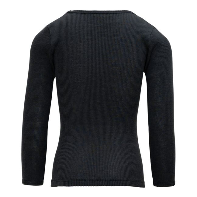 Atlantic Merino Wool T-shirt  | Dark green