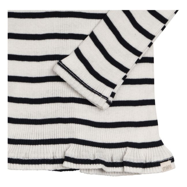 Pull Col Roulé Bui Soie et Coton | Bleu
