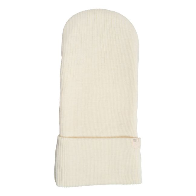 Gorro de canalé Merino Arvid | Crudo