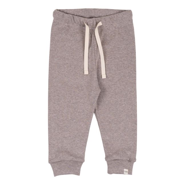 Pantalón jogger de algodón orgánico Finland | Marrón