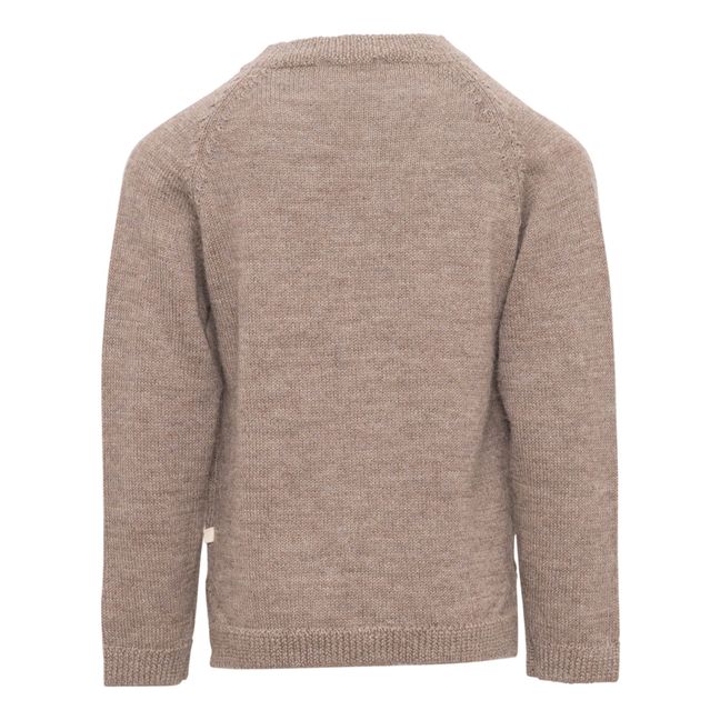 Cardigan Baby Alpaga Kobenhavn | Marron