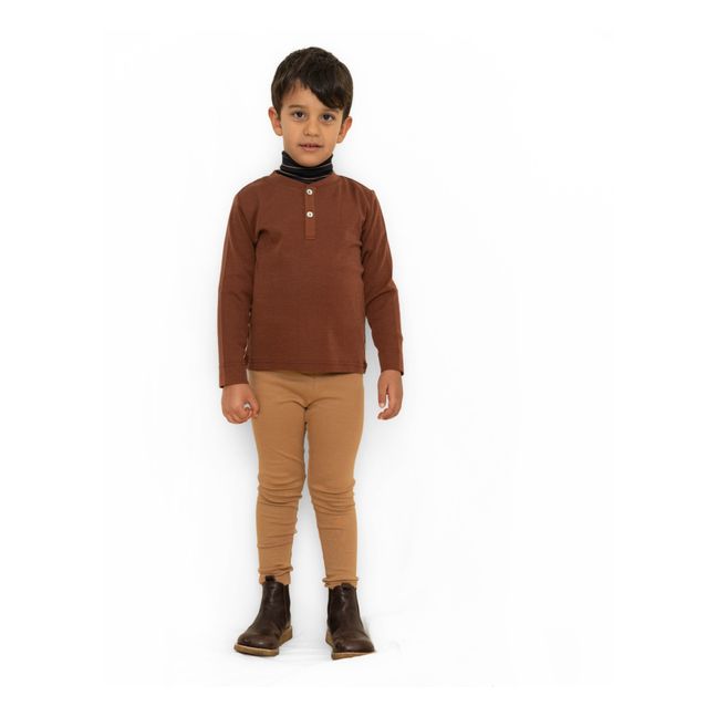 Camiseta Atlas Merino | Terracotta