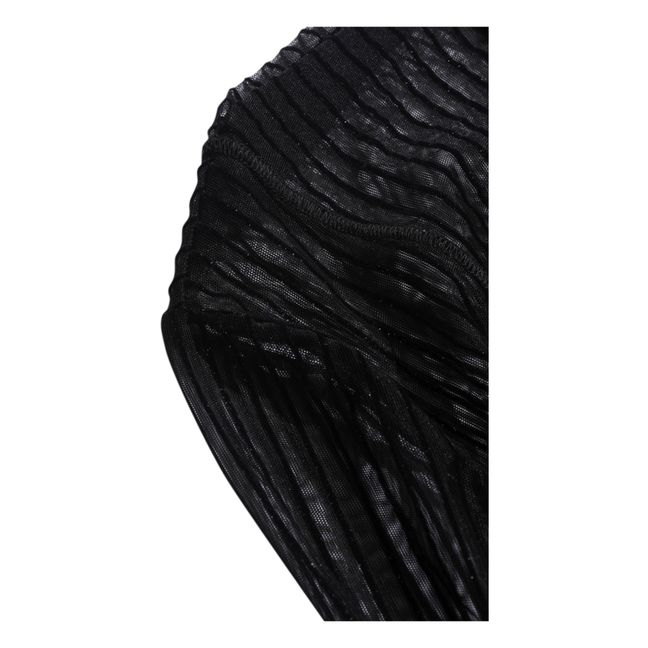 Petra Metallic Dress | Black