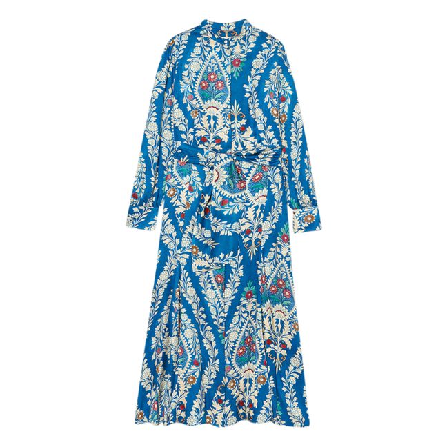 Vestido estampado Constant | Azul