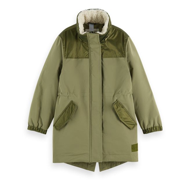 Parka Imperméable  | Vert kaki