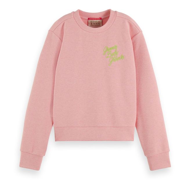 Artwork Sweater  | Pink